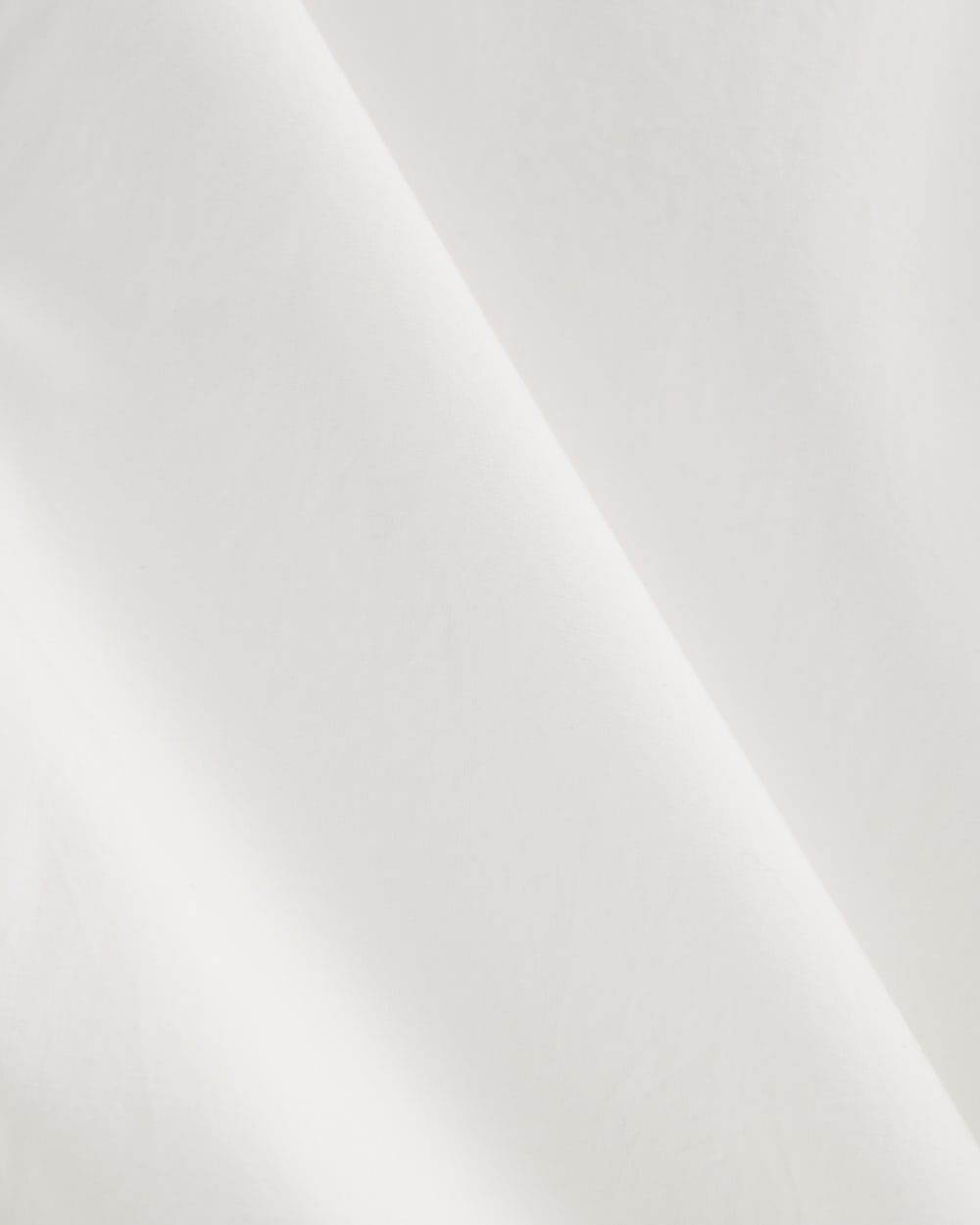 The Lace Trim Caftan Dress in White — detail view