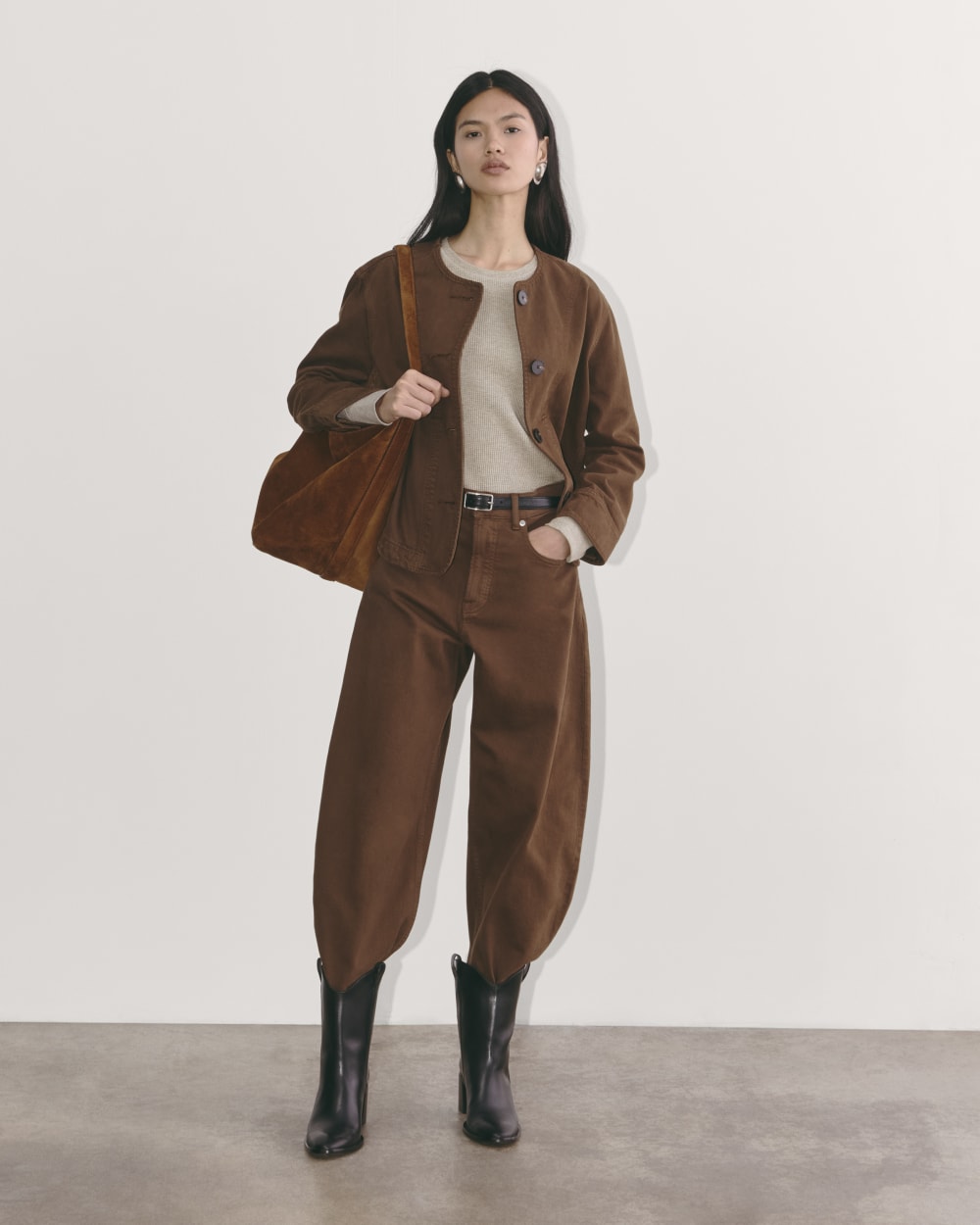 The Waffle Crew in Oatmeal Heather — detail view
