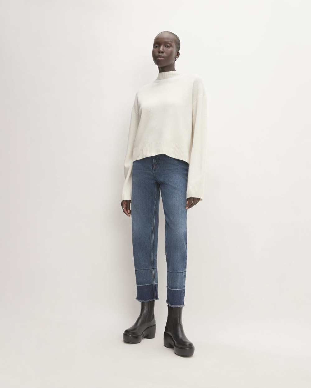 The Way-High® Jean in Abyss — front view