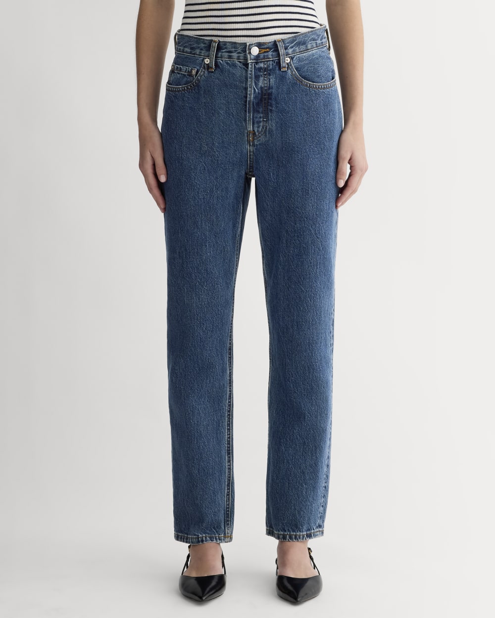The ’90s Cheeky® Jean in Deep Atlantic — detail view