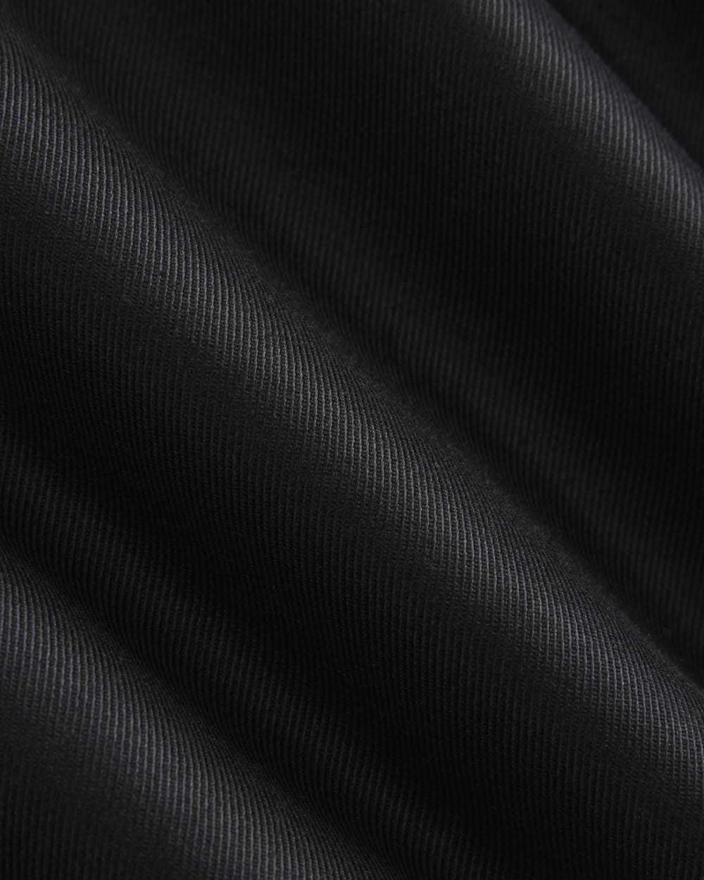 Tailored Drape Blazer in Black — detail view