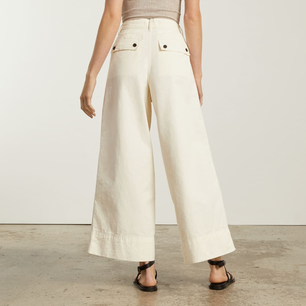 The Tourist Pant in Canvas — detail view