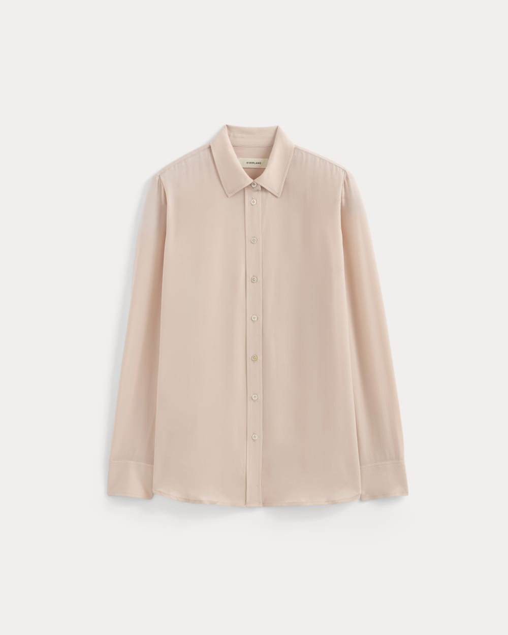 The Must-Have Shirt in Washable Silk in Soft Rose — alternate view