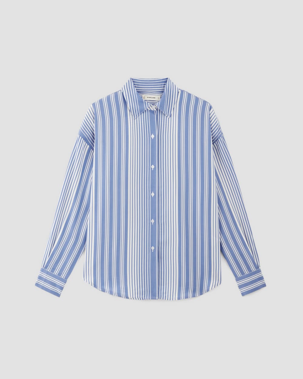 The Oversized Shirt in Butterlite in Granada Sky Blue / Bone — alternate view