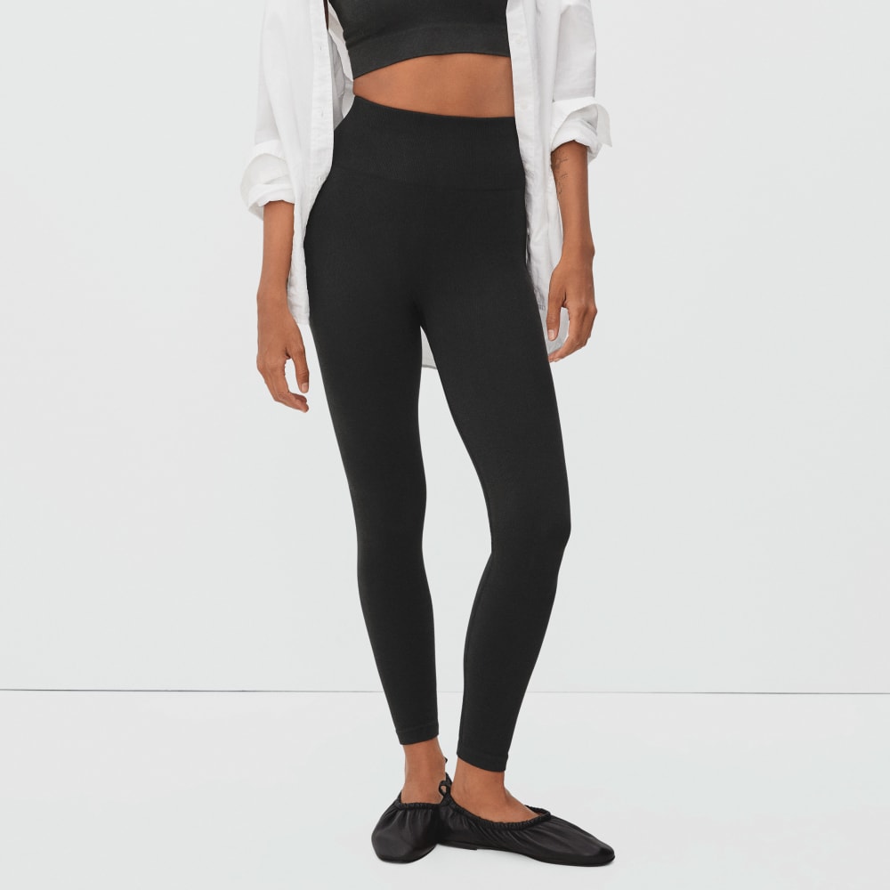 The Seamless Legging in Black — alternate view