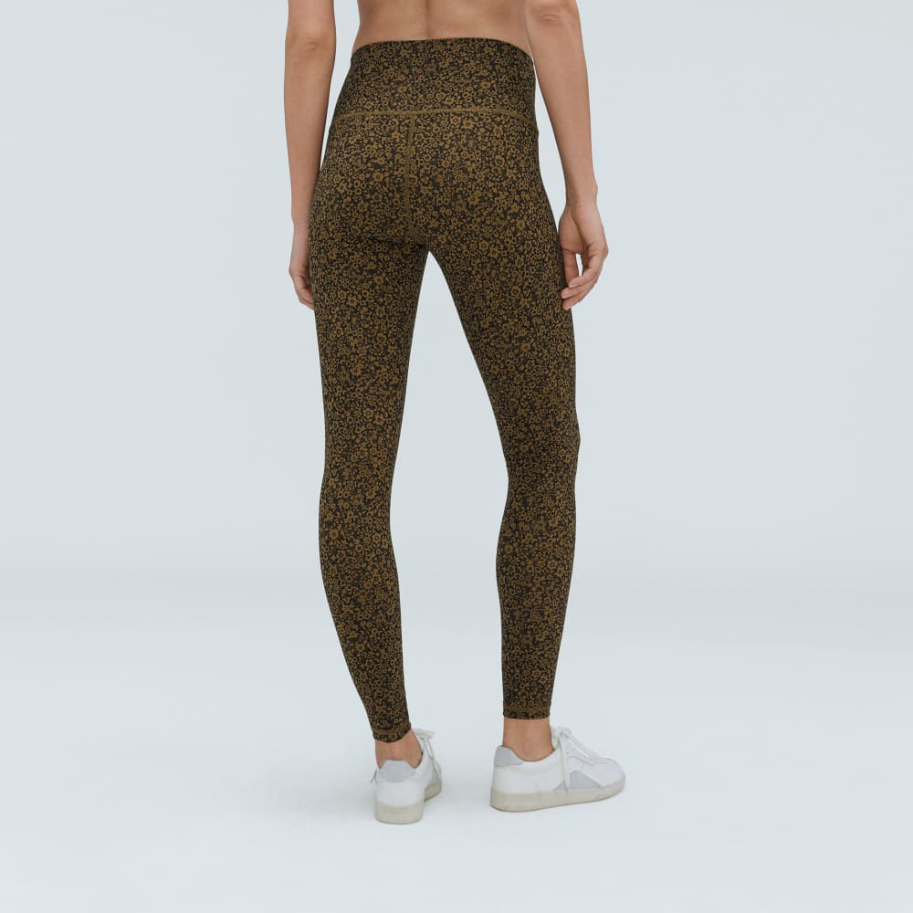 The Perform Legging® in Black / Breen Floral — detail view
