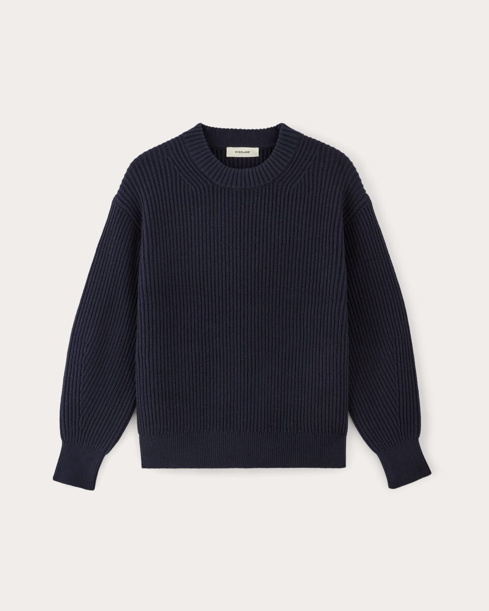 The Cocoon Crew in Everyday Cotton in Navy — alternate view