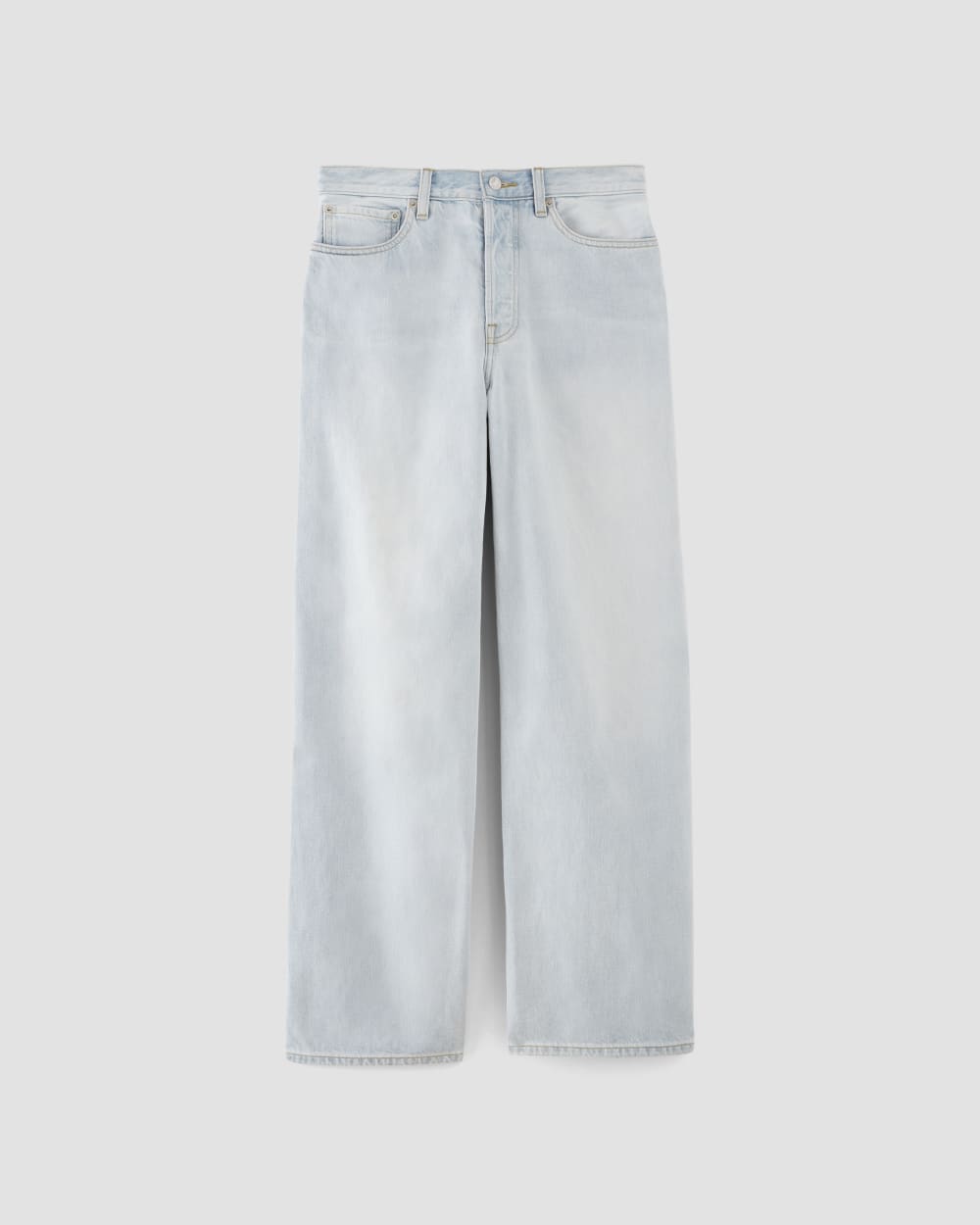 The Super Baggy Jean in Snowy Blue — alternate view