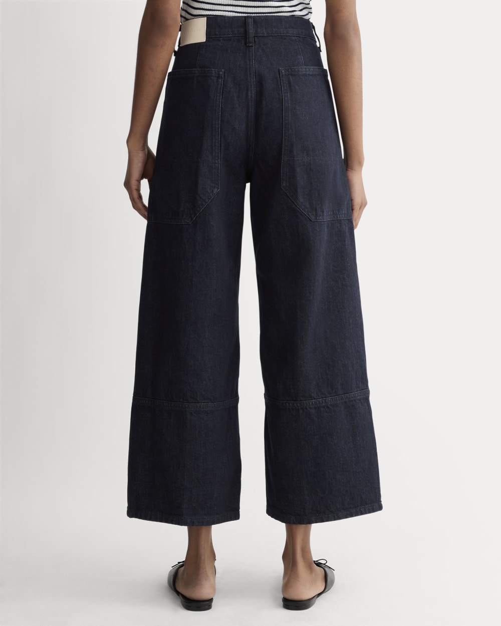 The Way-High® Gardener Cropped Jean in Dark Rinse — detail view