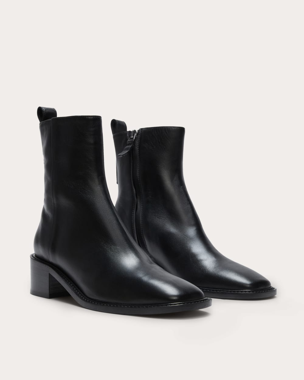 The City Boot in Black — front view