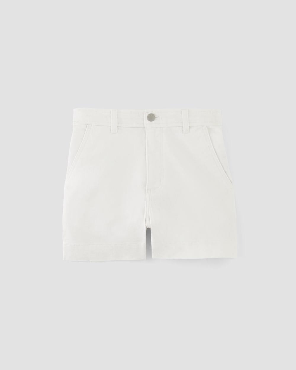 The Organic Way-High® Shortie Short in White — alternate view