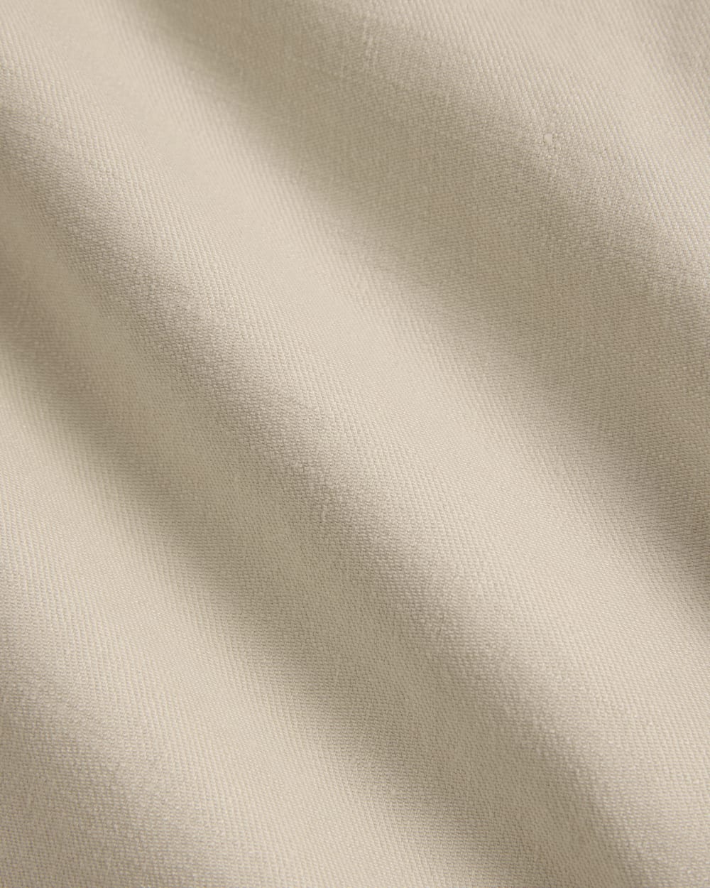 The Vest in Stretch Linen in Birch — detail view