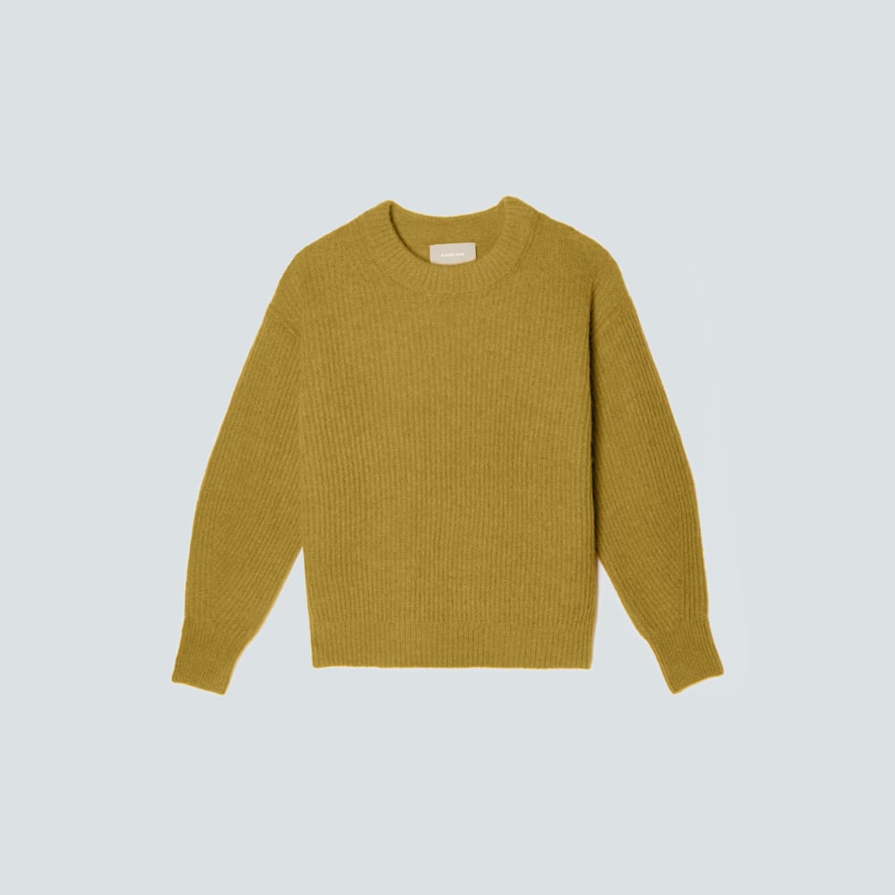 The Cocoon Crew in Alpaca in Golden Palm — alternate view
