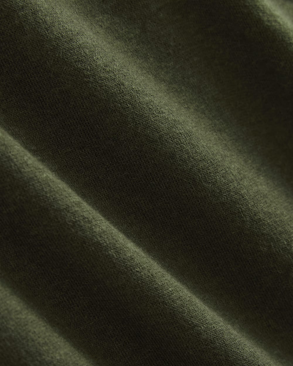 Sweetheart-Neck Top in Butterluxe in Dark Green — detail view
