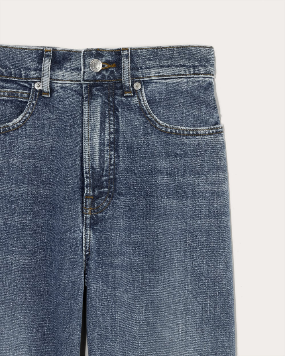 The Way-High® Jean in Mid Indigo — detail view