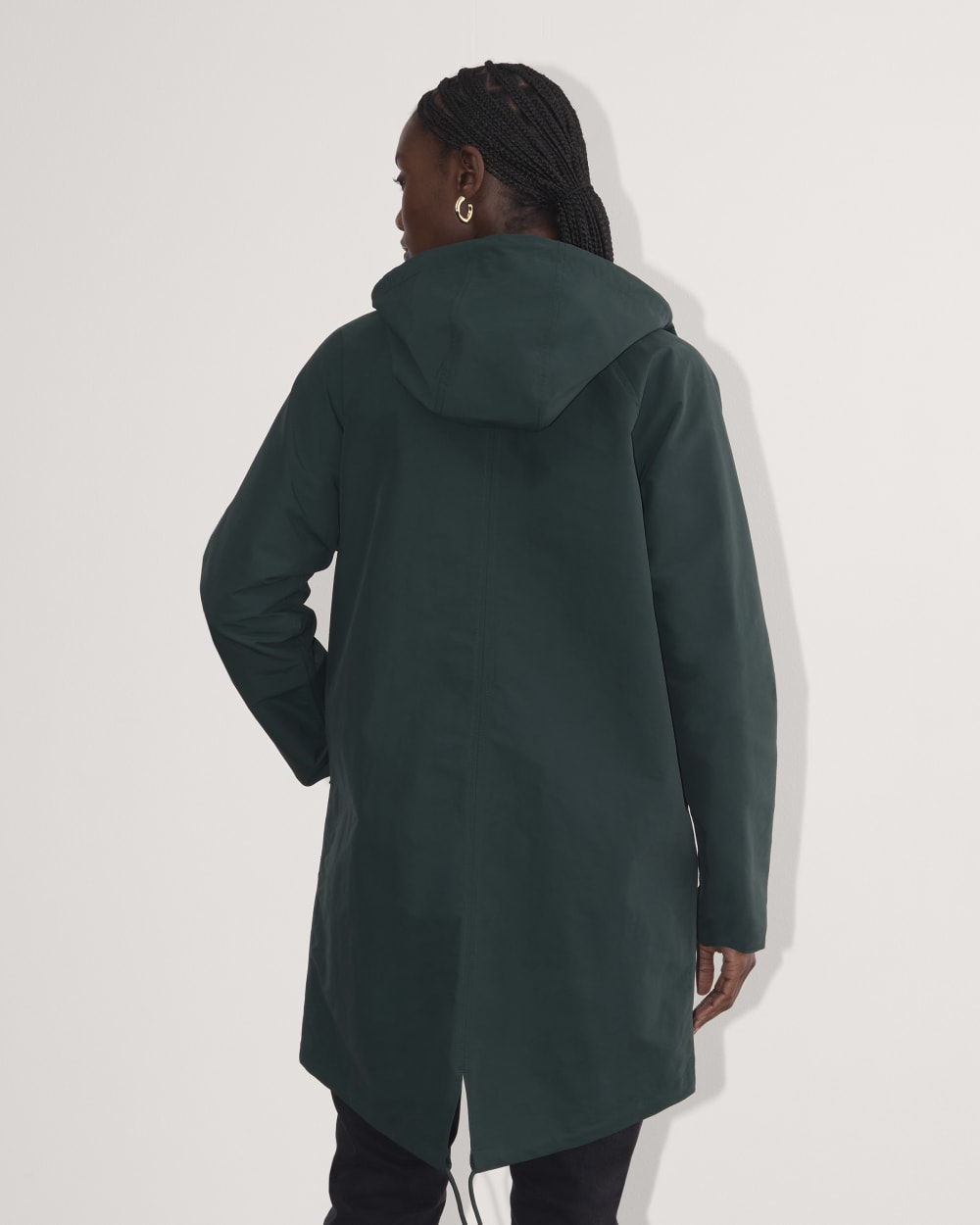 The Anorak in Scarab — detail view