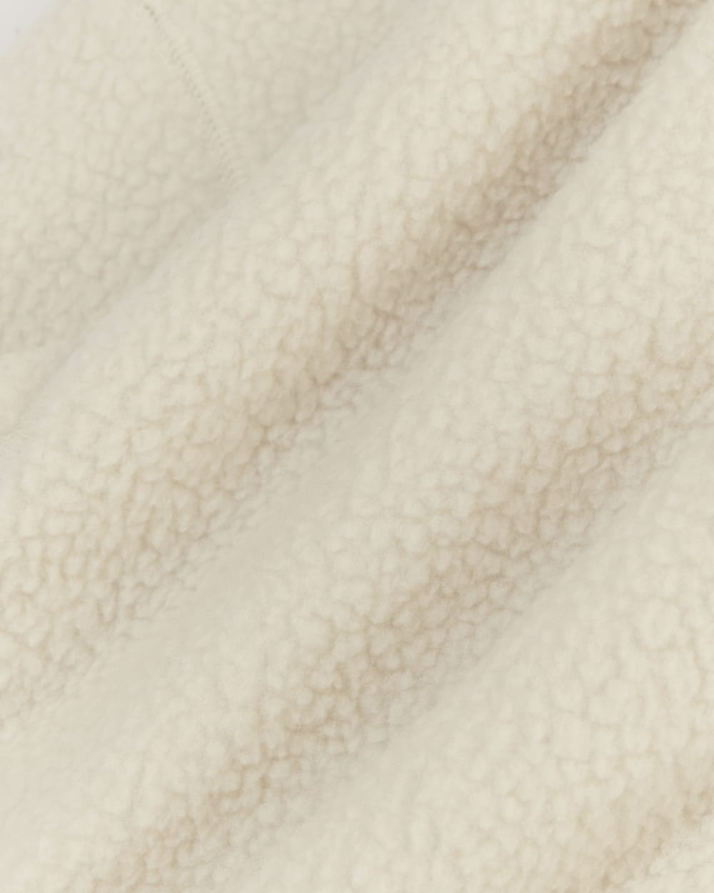 The Teddy Liner in Heathered Oat — detail view