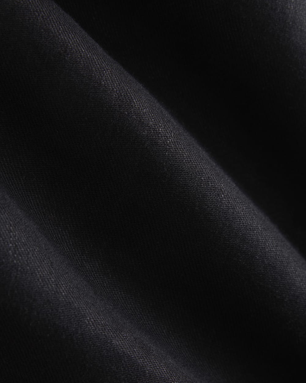 Tailored A-Line Short in Black — detail view