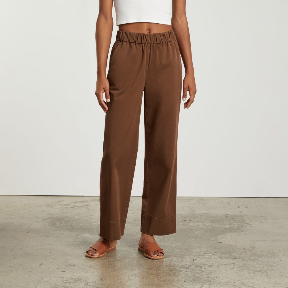 The Easy Pant in Espresso — alternate view