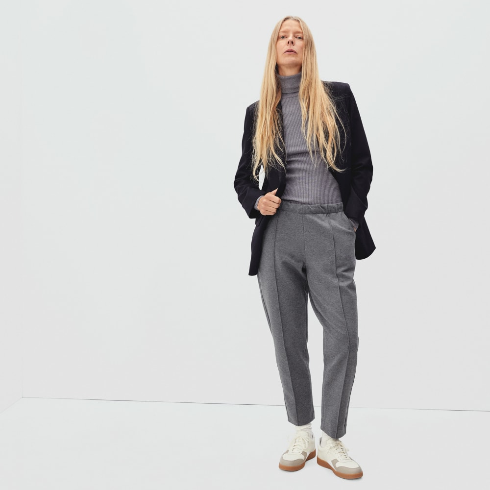 The Dream Pant® in Heathered Charcoal — front view