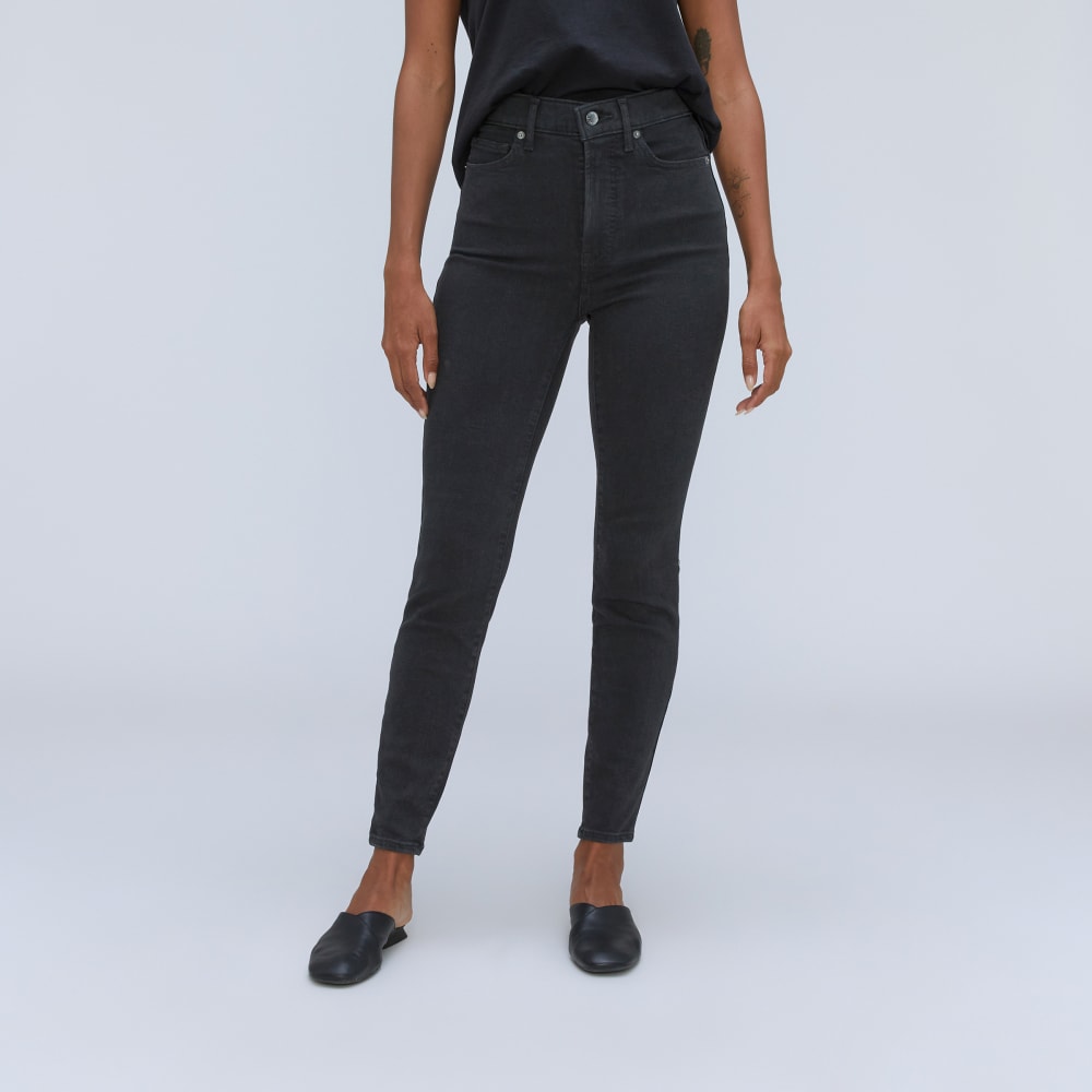 The Way-High® Skinny Jean in Ash — detail view