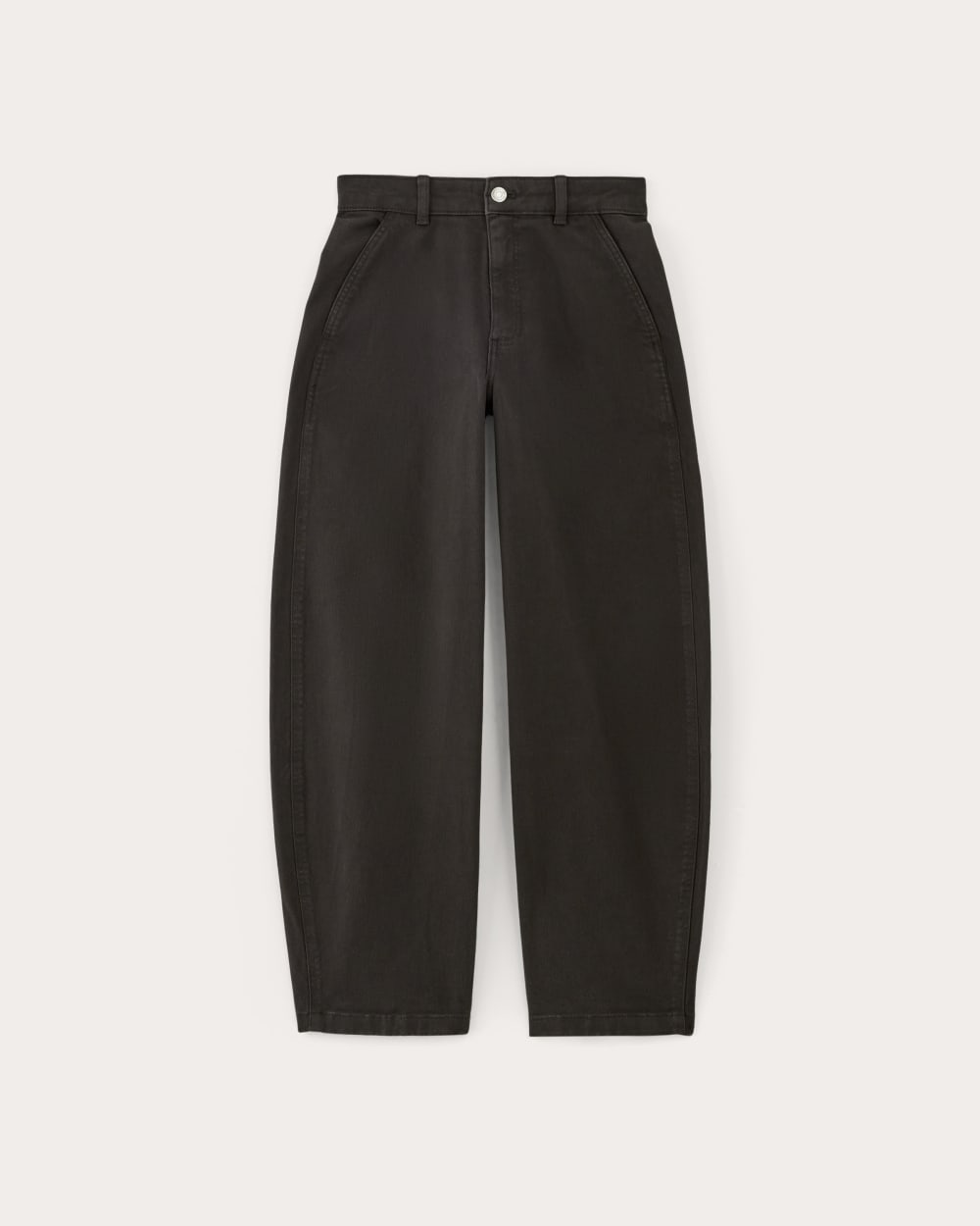 The Utility Curve Pant in Black — alternate view
