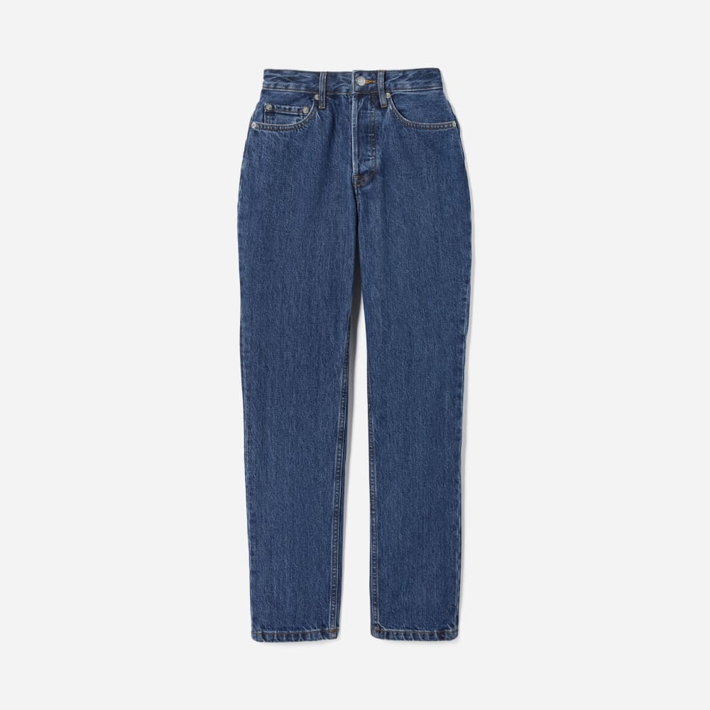 The '90s Cheeky Hourglass Jean in Deep Atlantic — alternate view