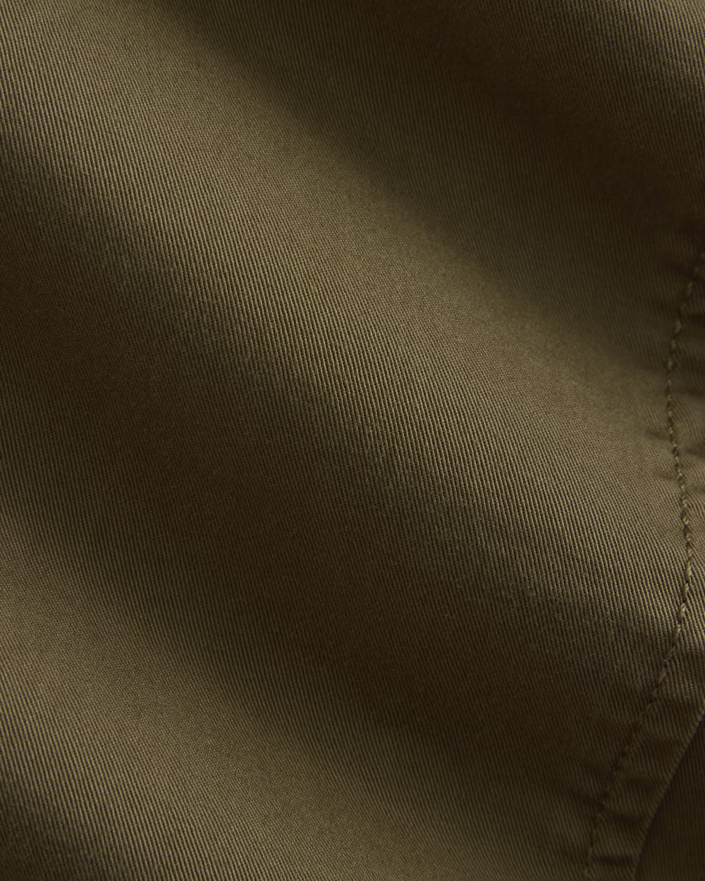 Utility Straight-Leg Cargo Pant in Olive — detail view
