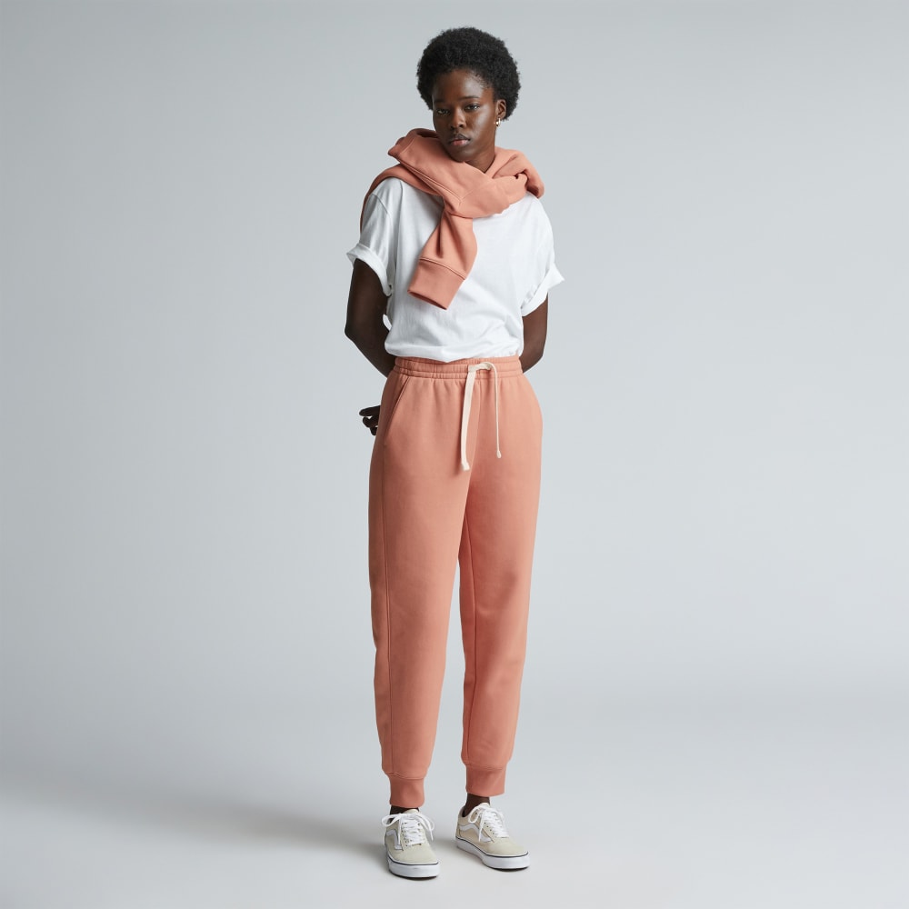 The ReTrack Jogger in Light Rose — detail view