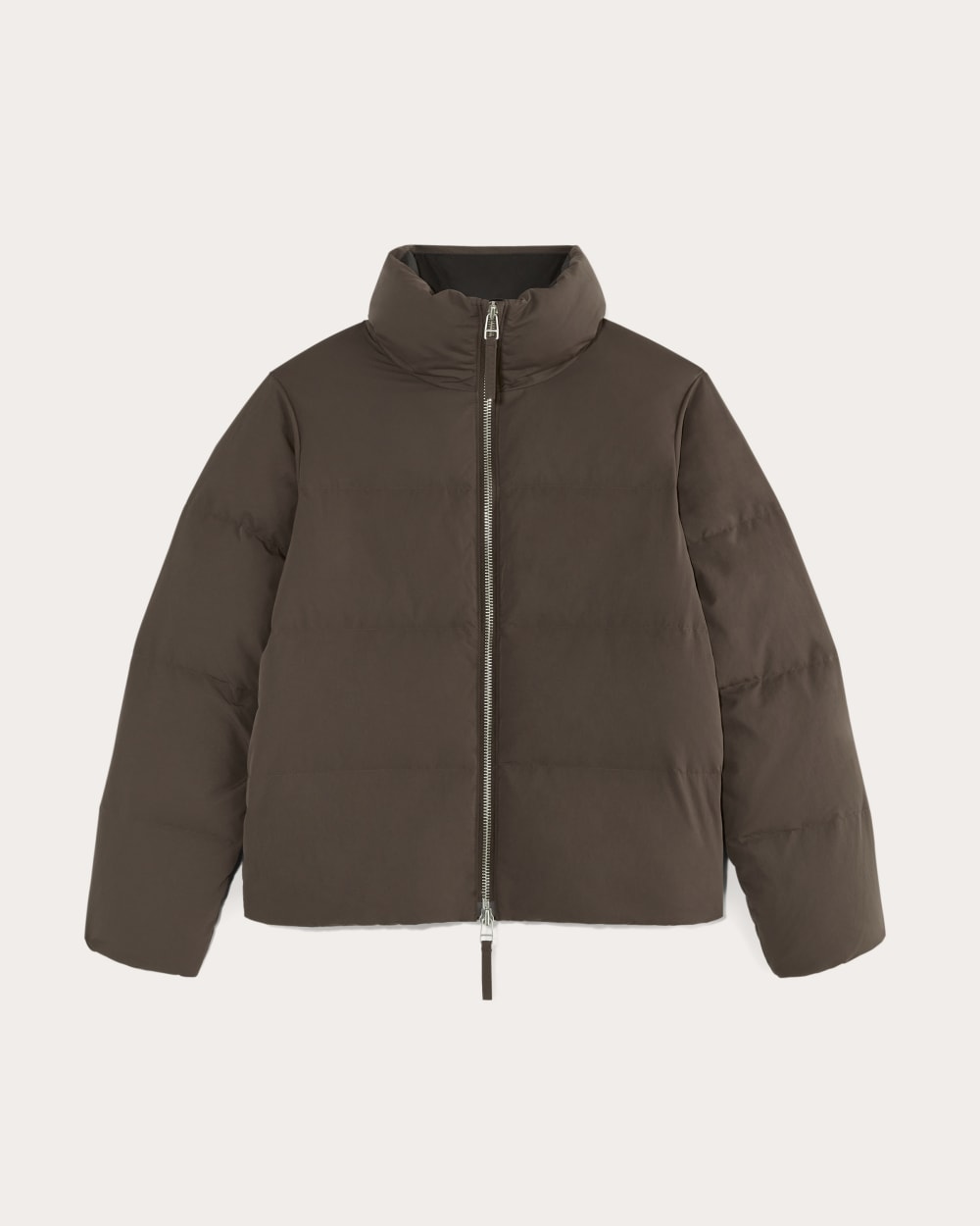 The Puffer Bomber in Earth Brown — alternate view