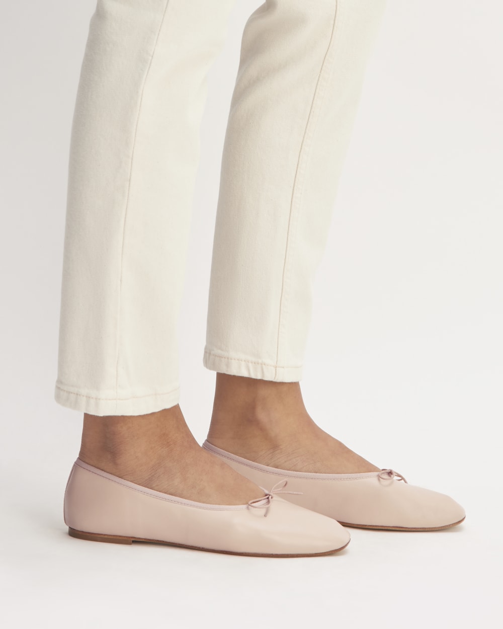 The Day Ballet Flat in Pale Pink — alternate view