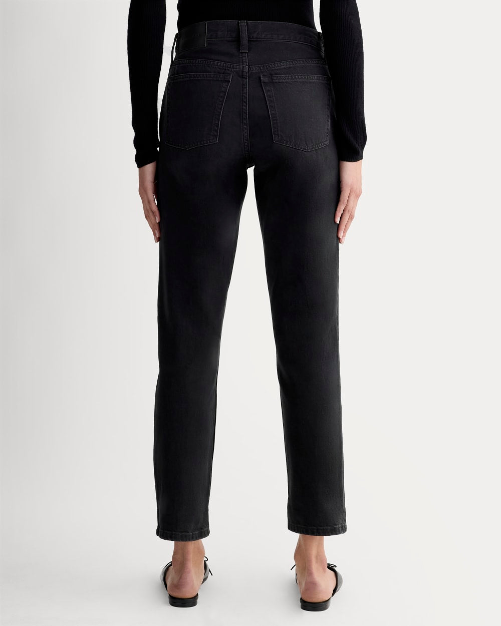 The Super-Soft Relaxed Jean in Stormy — detail view