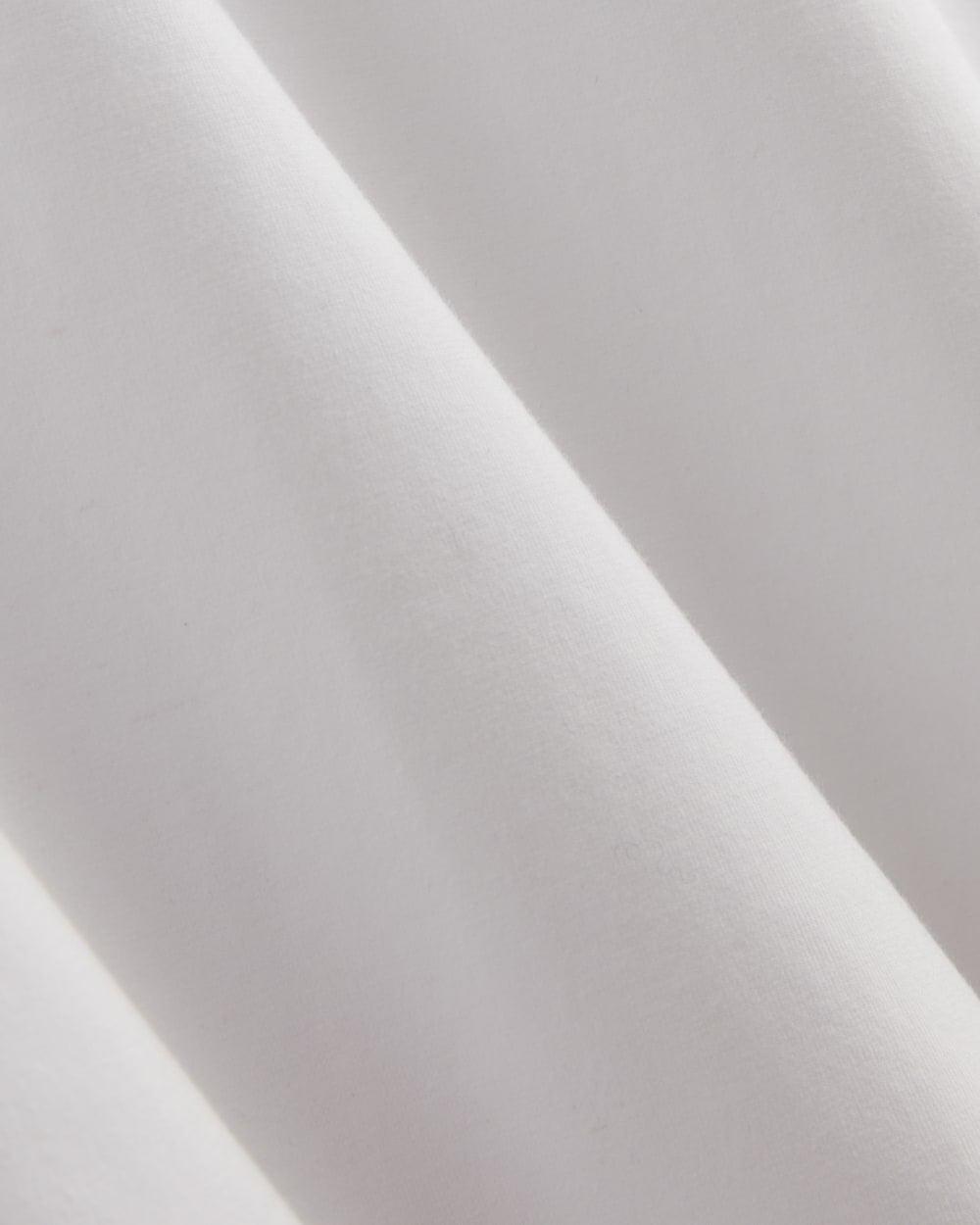 The Dream '90s Shift Dress in White — detail view