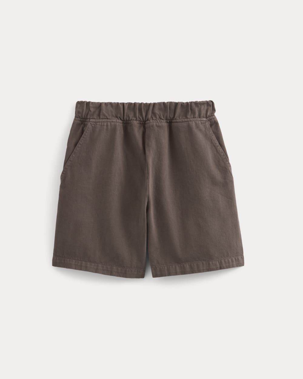 Denim Easy Short in Chocolate Chip Brown — alternate view