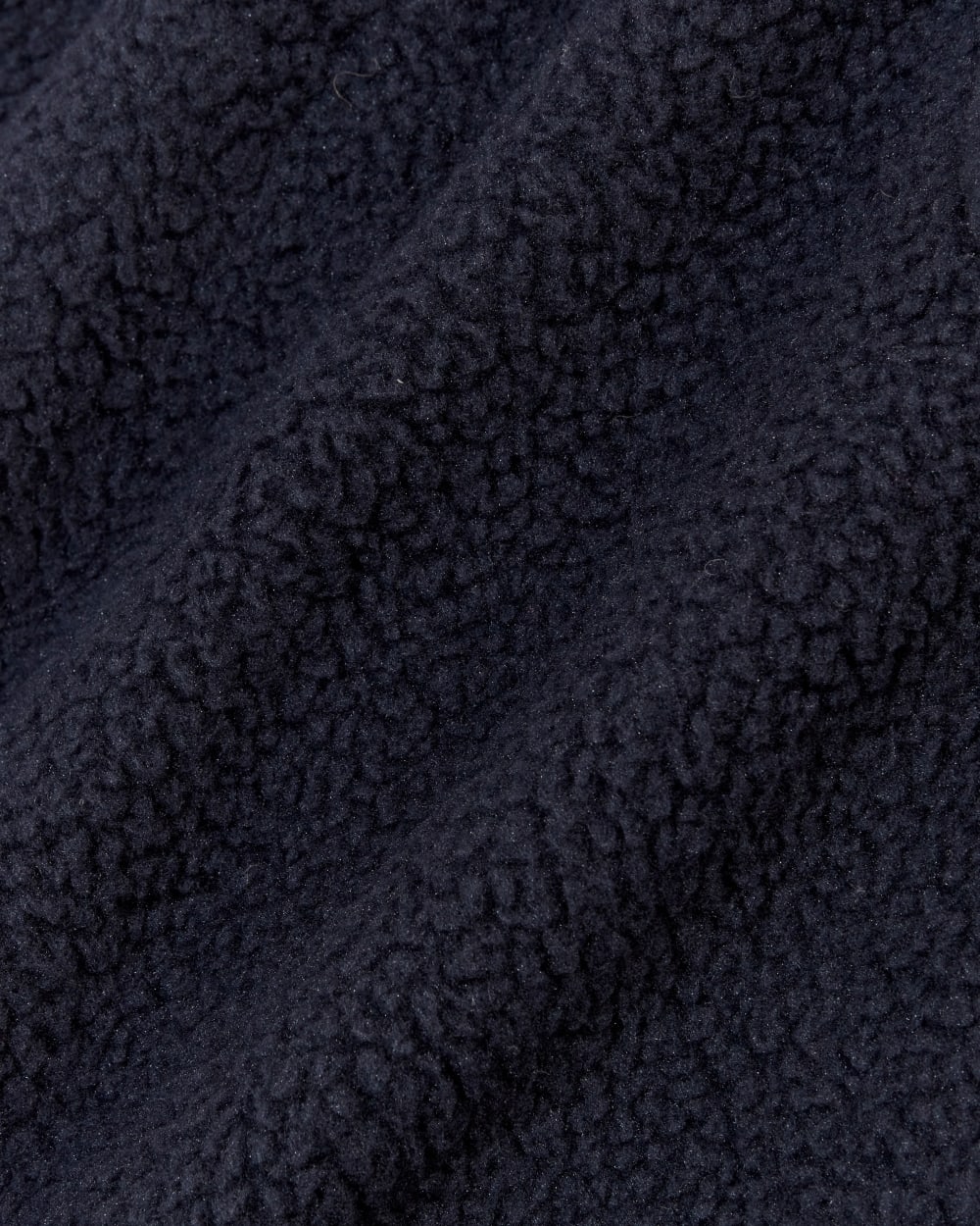 The Teddy Liner in Navy — detail view