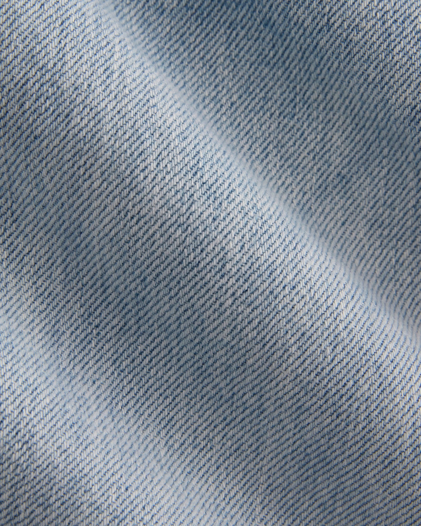 Lightweight Loose Wide-Leg Jean in Light Indigo — detail view