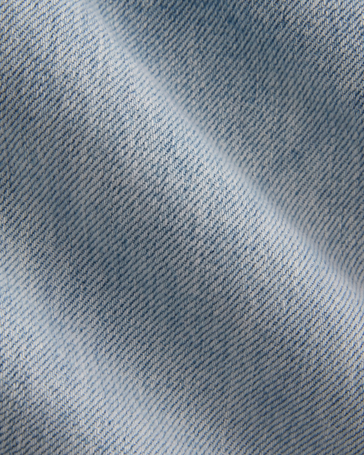 Lightweight Loose Wide-Leg Jean in Light Indigo — detail view