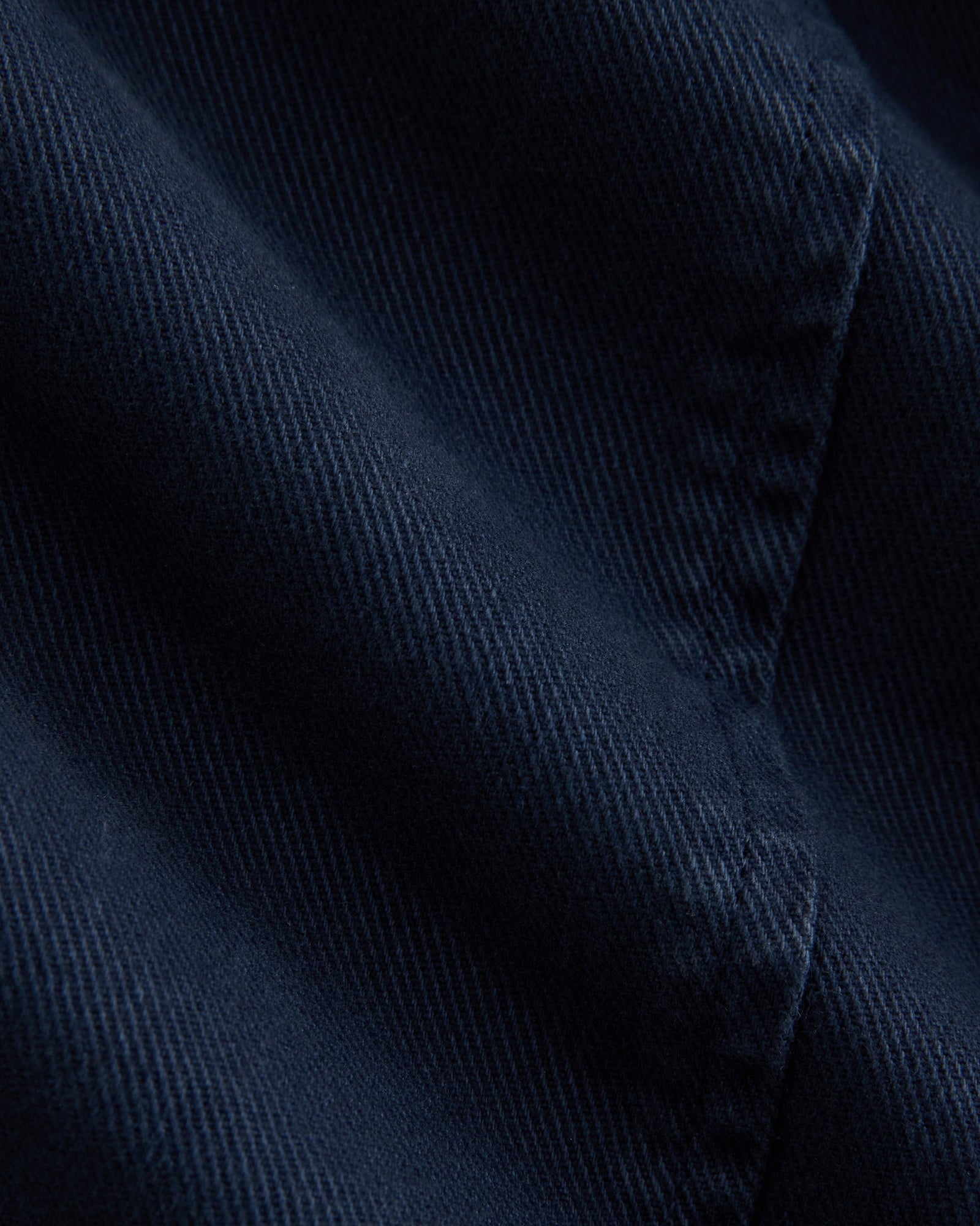 Utility Seamed Wide-Leg Pant in Navy — detail view