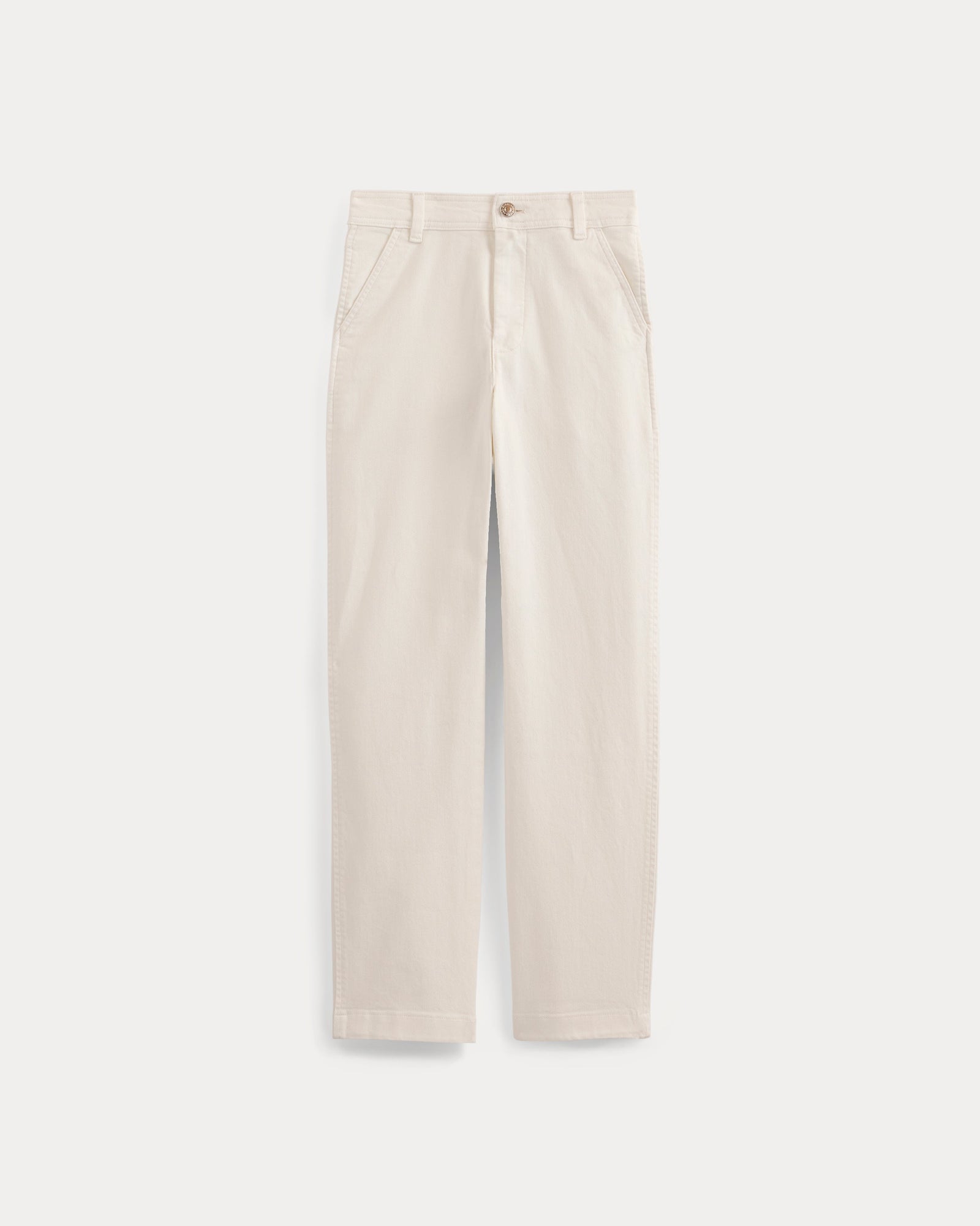Utility Cigarette Pant in Bone — alternate view