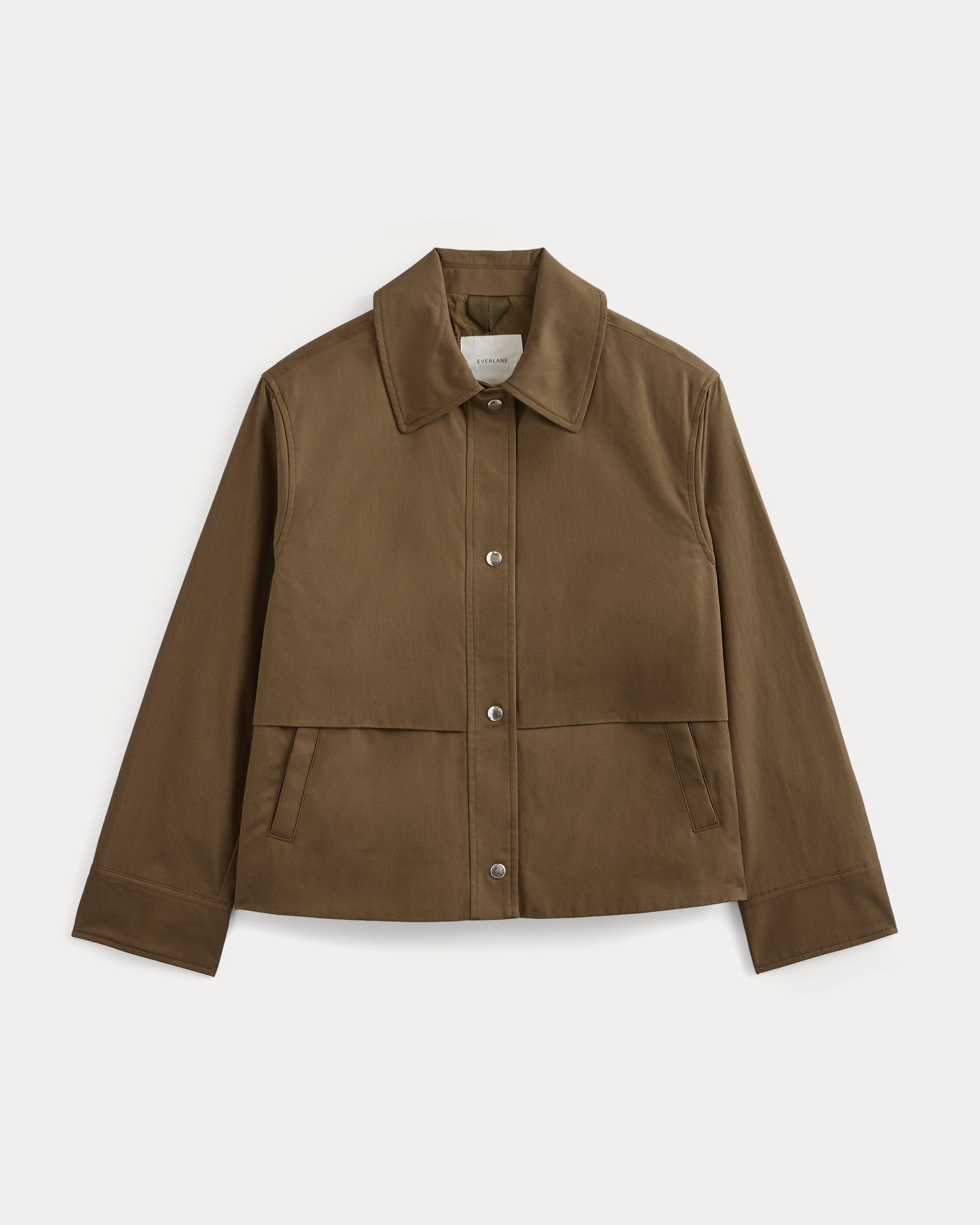 Organic Cotton Twill Field Jacket in Beech — alternate view