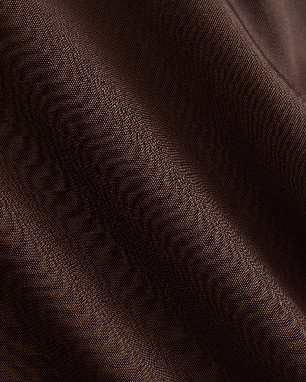Organic Cotton Twill Field Jacket in Coffee Bean — detail view