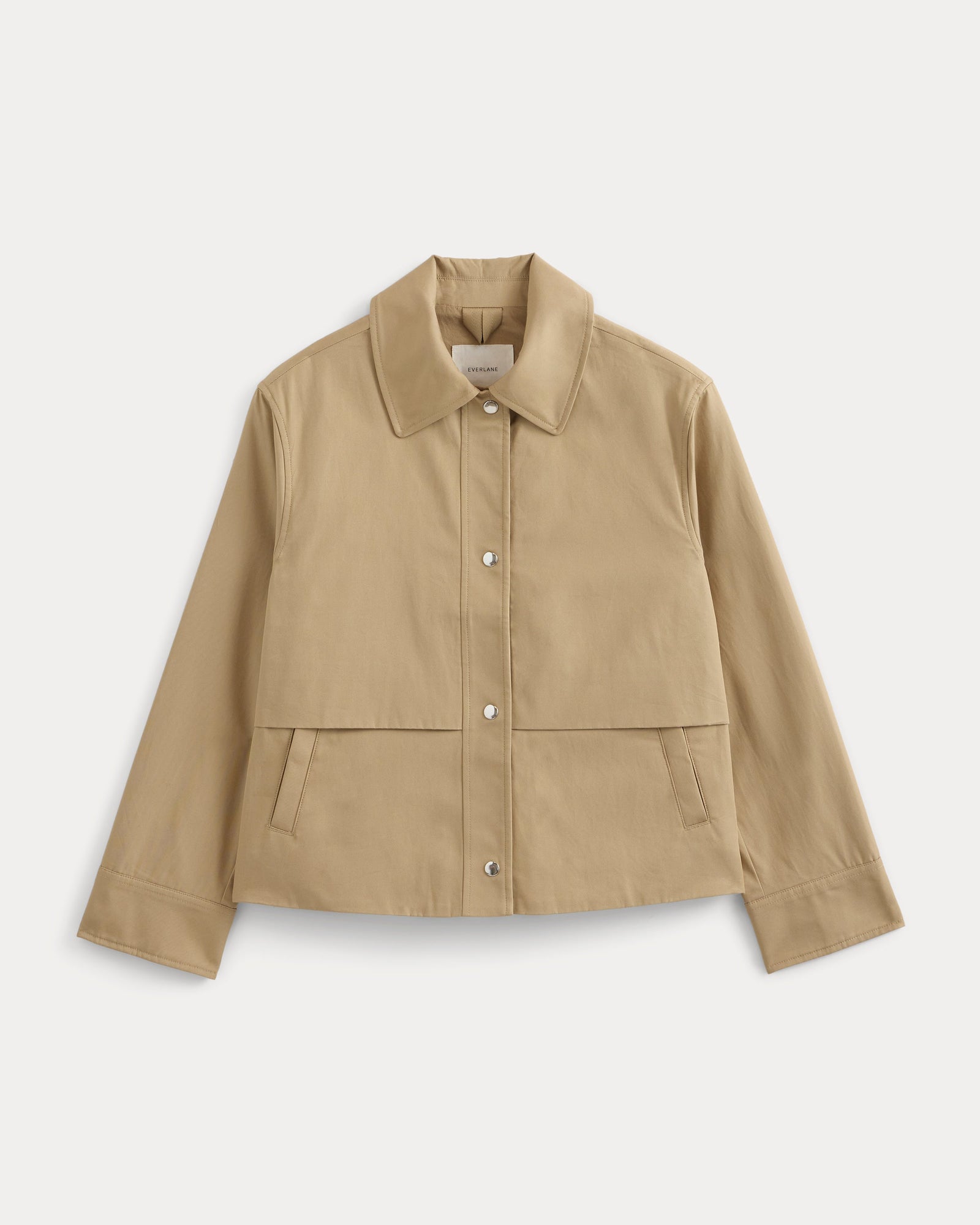 Organic Cotton Twill Field Jacket in Cornstalk — alternate view