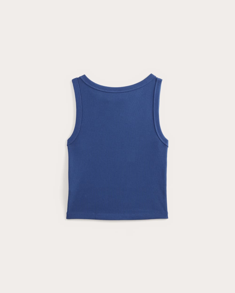 The Selfie Boatneck Tank in Bright Cobalt — alternate view