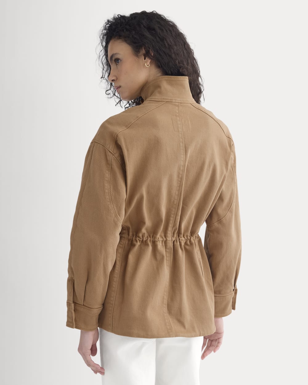Field Jacket in Oak Brown — detail view