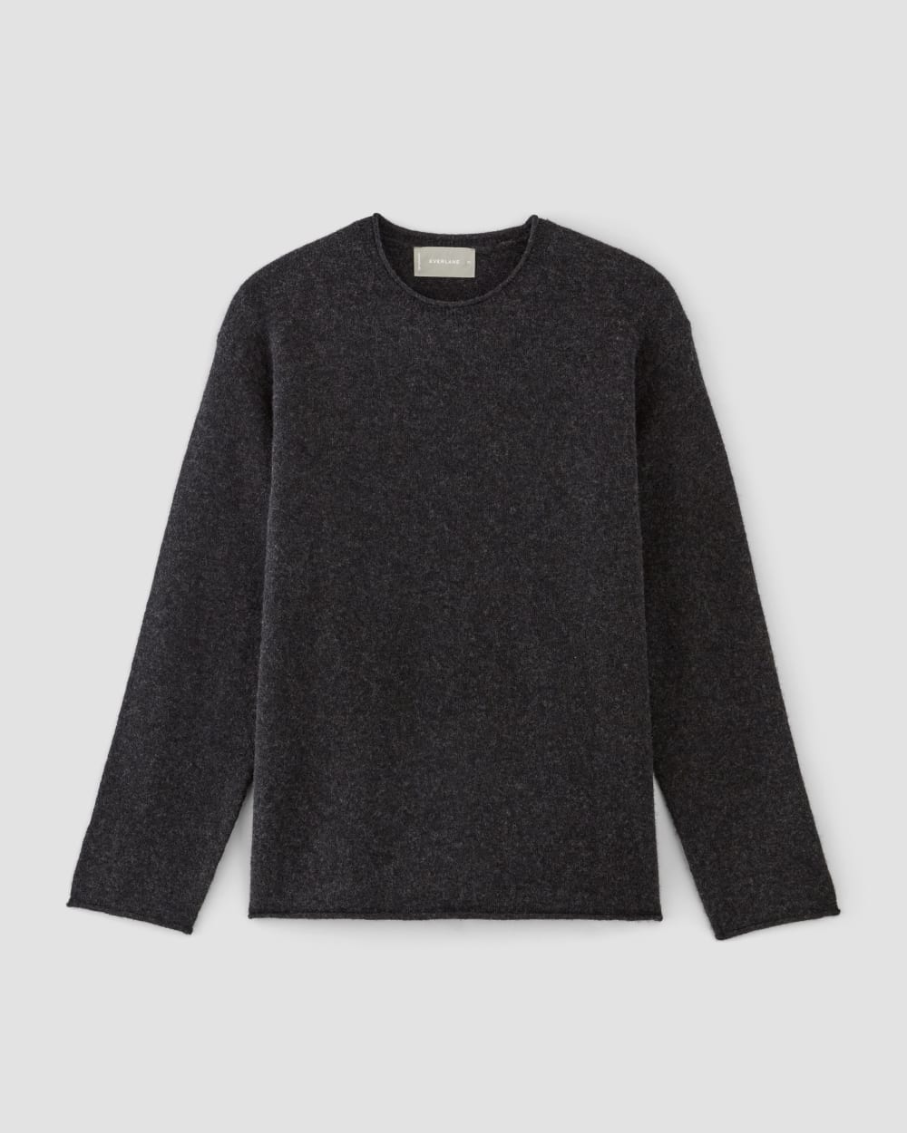 The Cozy-Stretch Crew in Charcoal — alternate view