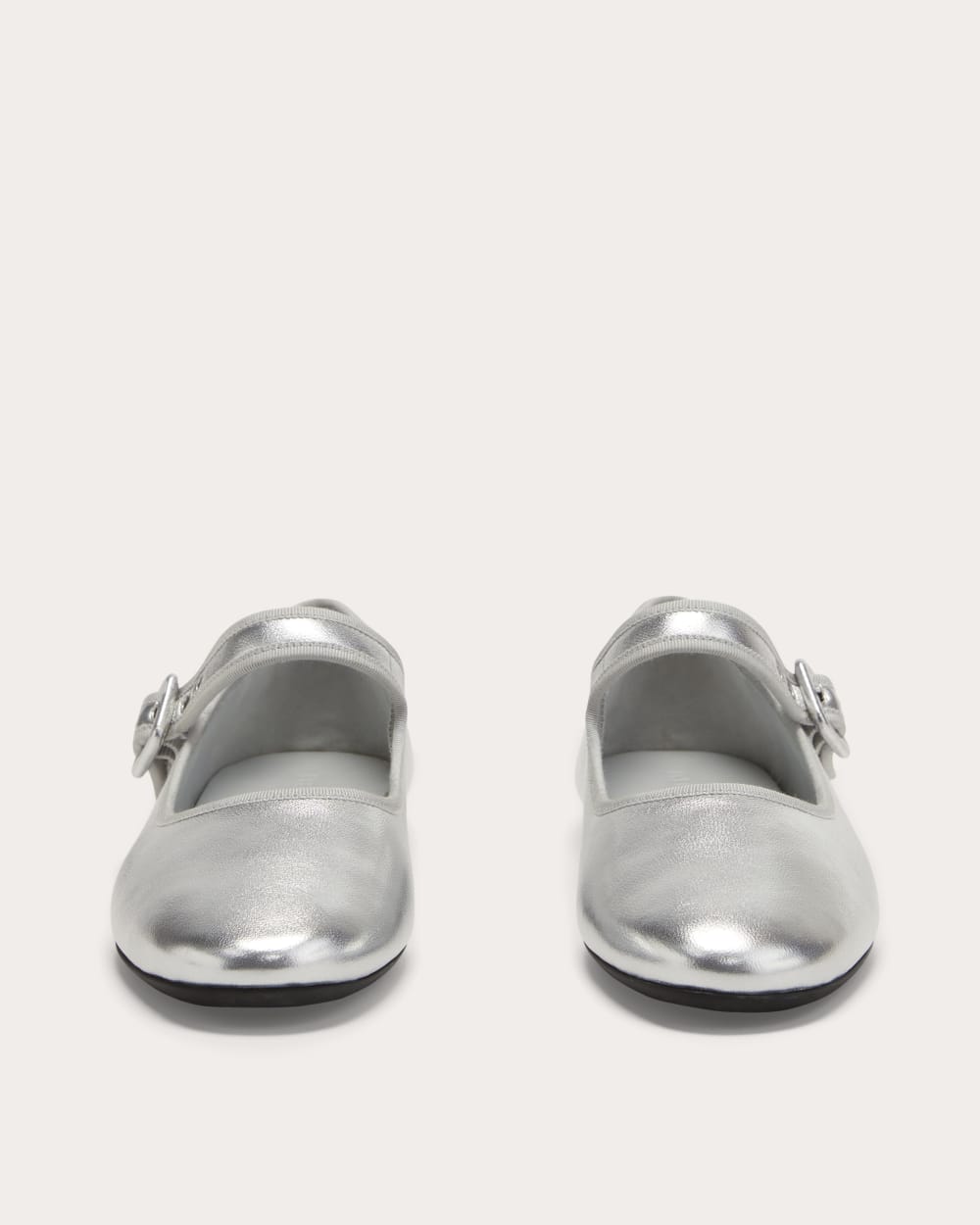 The Day Buckle Mary Jane in Silver — detail view