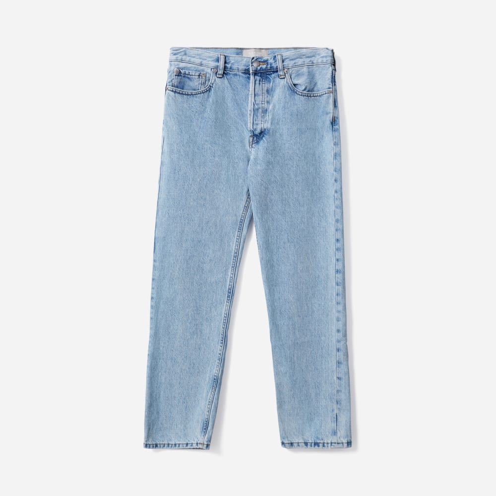 The Rigid Slouch Jean in Broken-In Blue — alternate view