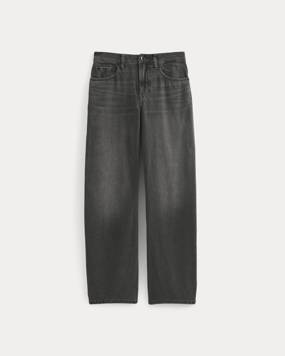 Loose Curve Jean in Carbon Midnight — alternate view
