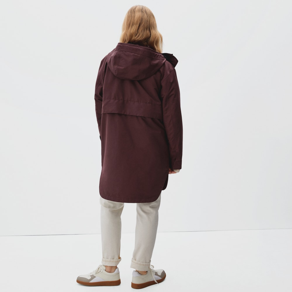 The Anorak in Espresso — detail view