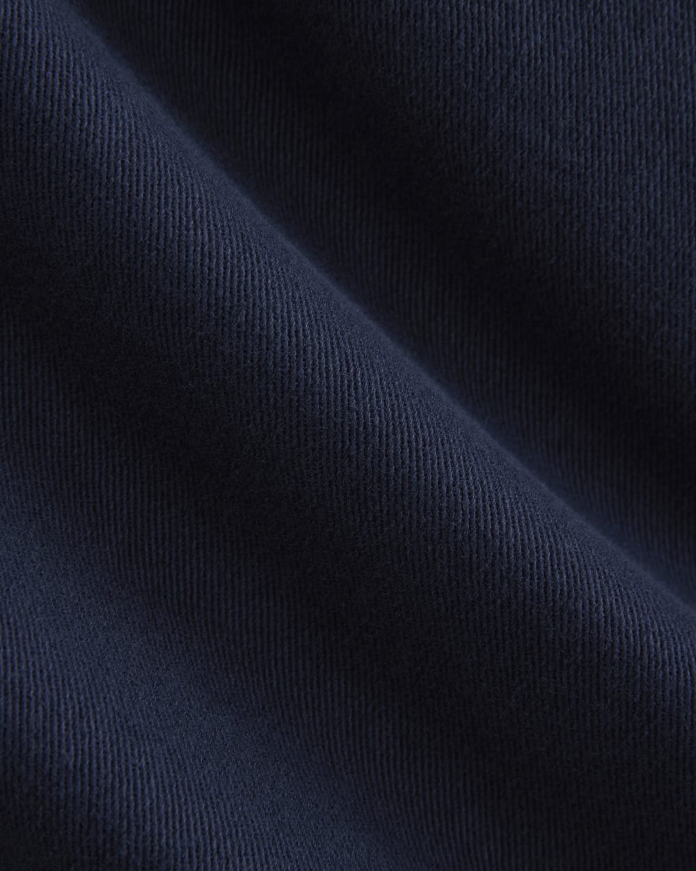 Twisted Seam Barrel Pant in Navy — detail view